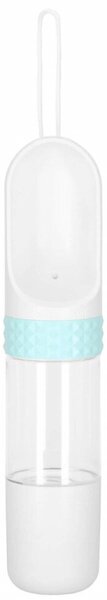 Cestovní láhev pro psy 350 ml + zásobník na jídlo SPRINGOS PA0299