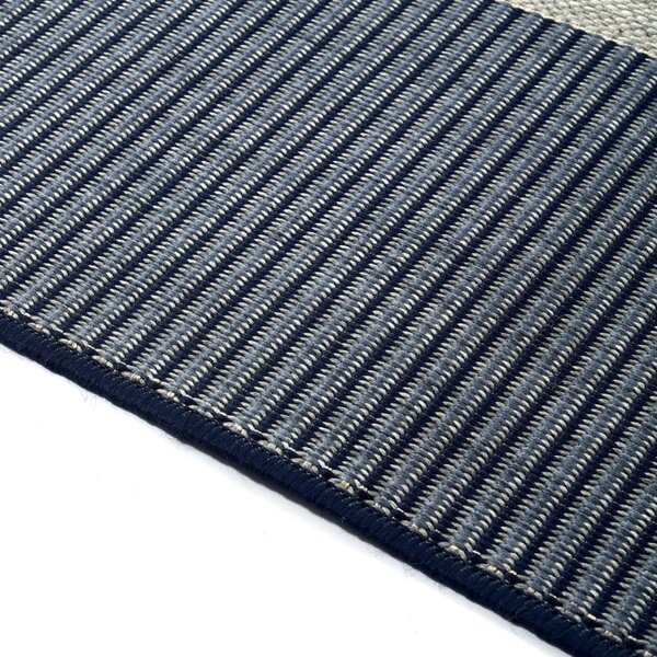 Fargotex Bílo-modrý koberec Madera 160 x 230 cm
