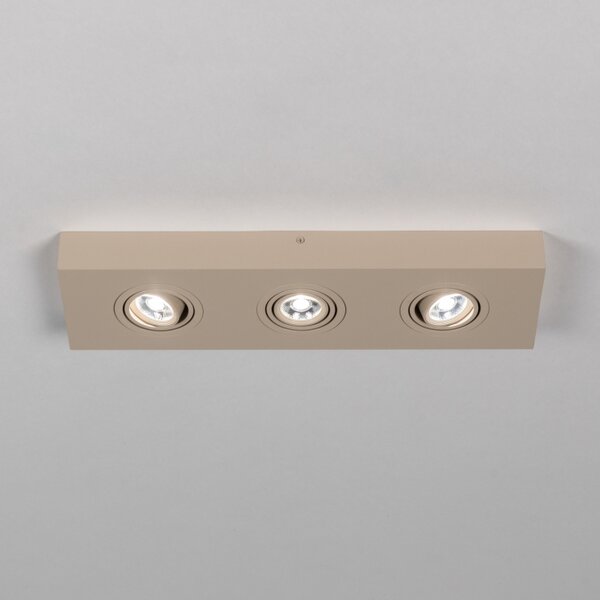 Stropní LED svítidlo Spot Quality Quadra 3 Taupe (LMD)