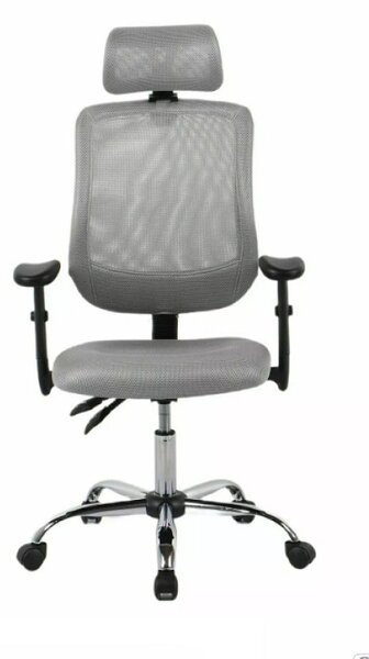 QUADRO 118 R kancelářské křeslo, šedá