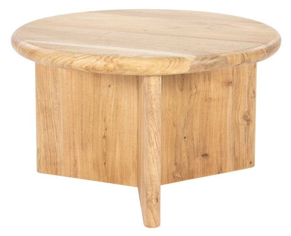 By-Boo Dřevěný konferenční stolek Leoti 60 cm