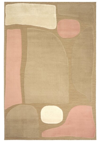 Fargotex Hnědo-růžový koberec Lugares 160 x 230 cm