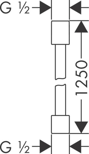 Axor Starck sprchová hadice 125 cm || 28282950