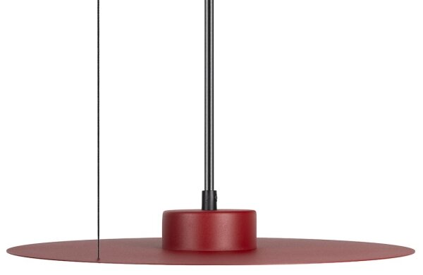 Lustr na lanku PIATTO 1xGX53/15W/230V pr. 35 cm vínová