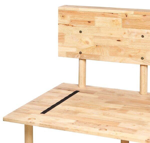 Pohovka 2místná SALO Buklé Tmavě zelená se stolky