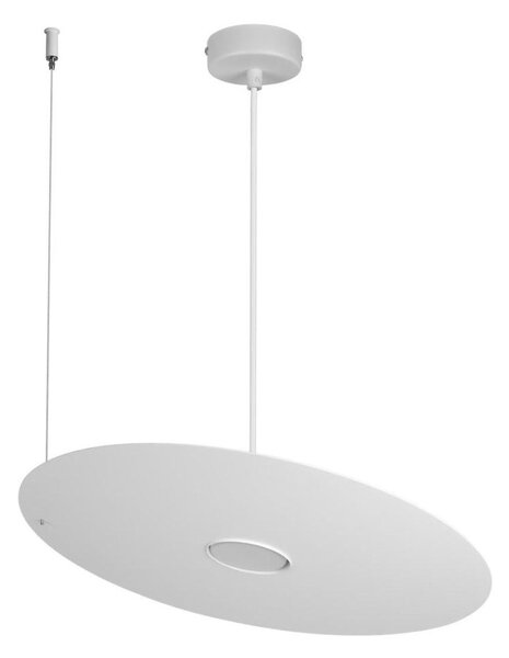 Lustr na lanku PIATTO 1xGX53/15W/230V pr. 45 cm bílá