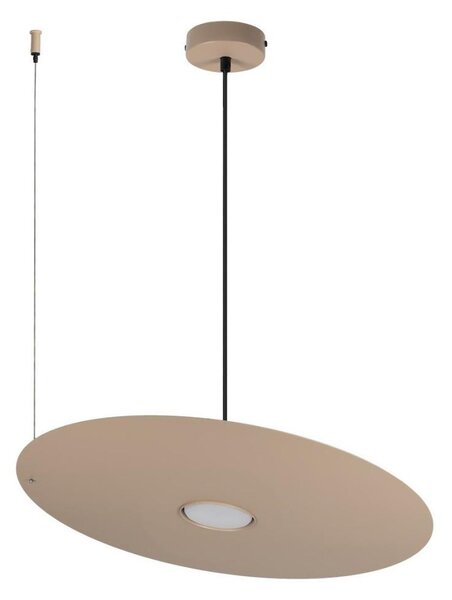 Lustr na lanku PIATTO 1xGX53/15W/230V pr. 45 cm béžová