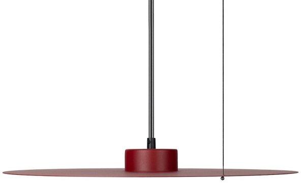 Lustr na lanku PIATTO 1xGX53/15W/230V pr. 45 cm vínová