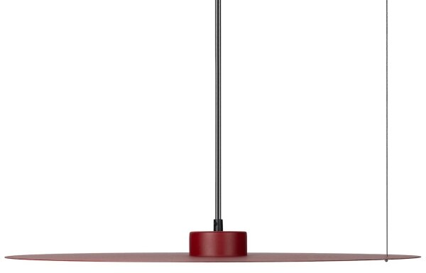 Lustr na lanku PIATTO 1xGX53/15W/230V pr. 55 cm vínová