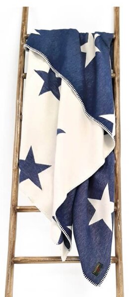 Deka Star Navy, organická bavlna, 160 x 140 cm Tweedmill