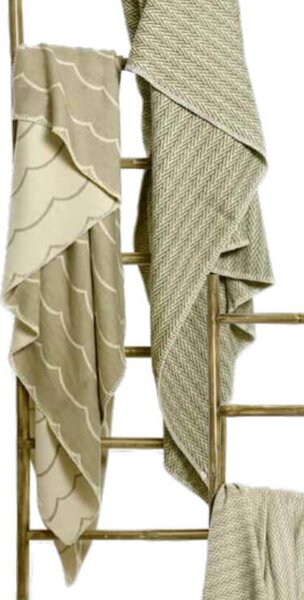 Deka Wave Mushroom, organická bavlna, 160 x 140 cm Tweedmill