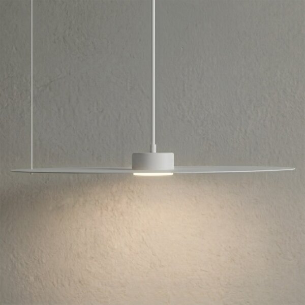Lustr na lanku PIATTO 1xGX53/15W/230V pr. 55 cm bílá