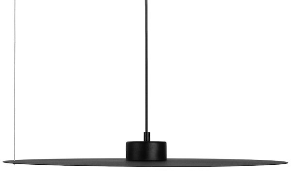Lustr na lanku PIATTO 1xGX53/15W/230V pr. 55 cm černá