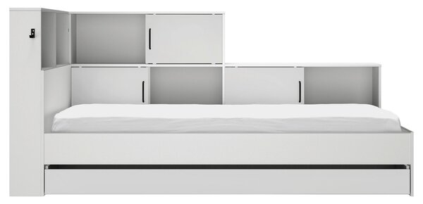 POSTEL S ÚLOŽNÝM PROSTOREM, 90/200 cm, bílá MID.YOU - Online Only dětské postele, Online Only