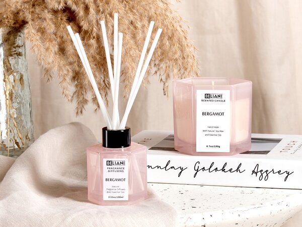Vonná svíčka s aroma difuzérem CLASSY TINT Sojový vosk Ovocné tóny