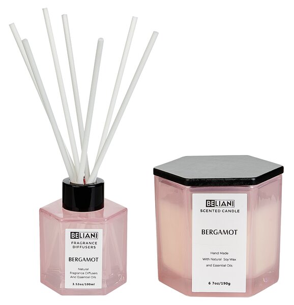 Vonná svíčka s aroma difuzérem CLASSY TINT Sojový vosk Ovocné tóny
