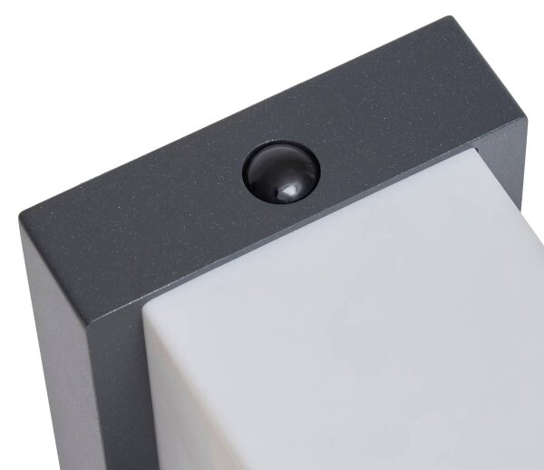 Hesperide - LED Solární nástěnné svítidlo MULTY LED/3,7V 2600 mAh IP65 antracit