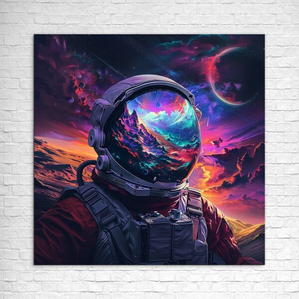 DUBLEZ | Obraz na zeď - Astronaut | UV tisk, Premium