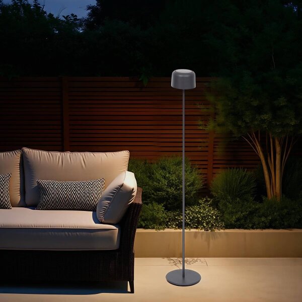 Hesperide - LED Solární lampa BOLTY LED/3,7V 2600 mAh IP65 antracit