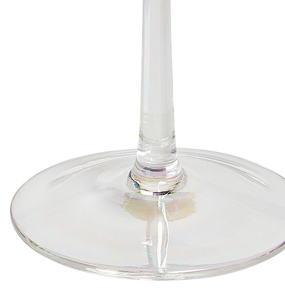 Sada 4 sklenic na martini MORGANITE 220 ml Průhledná