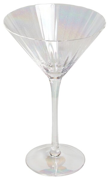 Sada 4 sklenic na martini MORGANITE 220 ml Průhledná