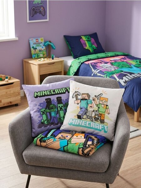 Sinsay - Povlaky na polštáře Minecraft 2 balení - vícebarevná