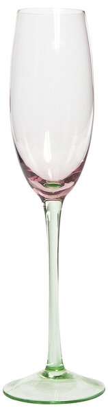 Sada 4 sklenic na šampaňské DIOPSIDE 200 ml Růžová