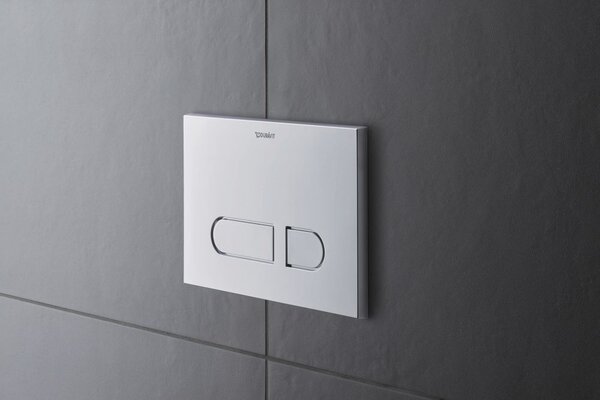 Duravit DuraSystem splachovací tlačítko pro WC lesklý chrom WD5001021000