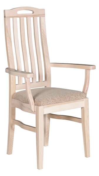 Židle K4 s područkami z jasanového dřeva