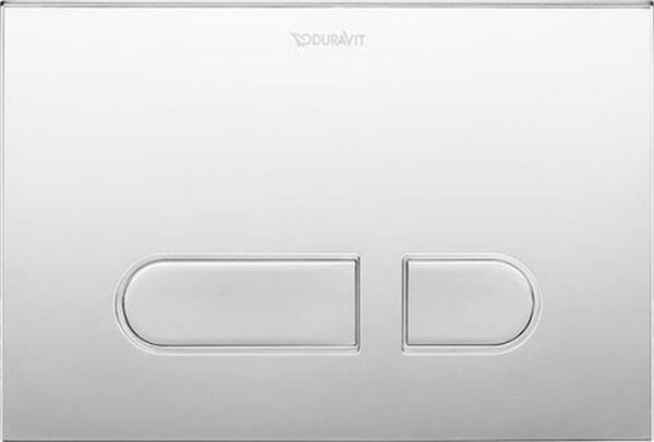 Duravit DuraSystem splachovací tlačítko pro WC lesklý chrom WD5001021000