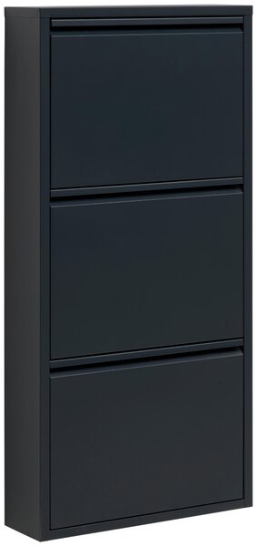 VYKLÁPĚCÍ BOTNÍK, antracitová, 50/103,5/15 cm Carryhome - Výklopné botníky