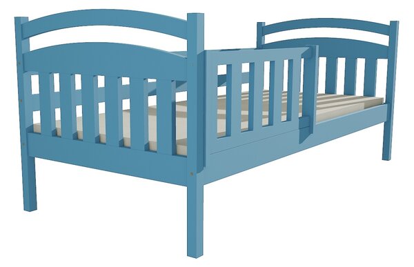 Dětská postel DP 001 modrá, 90x200 cm