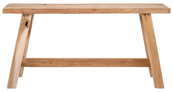 Nordic Living Masivní teaková lavice Balt 90 cm