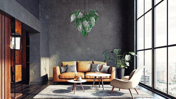 Designové svítidlo LE-MON-T06001, Varianta Stříbrné