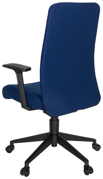 OTOČNÁ ŽIDLE, plochá tkanina, modrá, černá MID.YOU - Online Only kancelářské židle, Online Only
