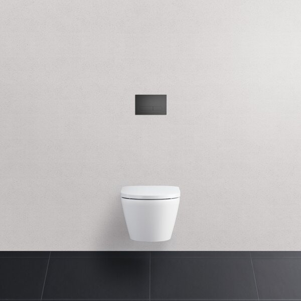 Duravit DuraSystem splachovací tlačítko pro WC černá WD5009031000