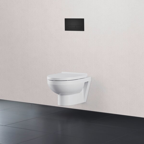 Duravit DuraSystem splachovací tlačítko pro WC černá WD5009031000