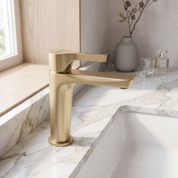 Rea, Umyvadlová baterie PREMIUM REA Maxim Brush Gold Low, REA-B8938