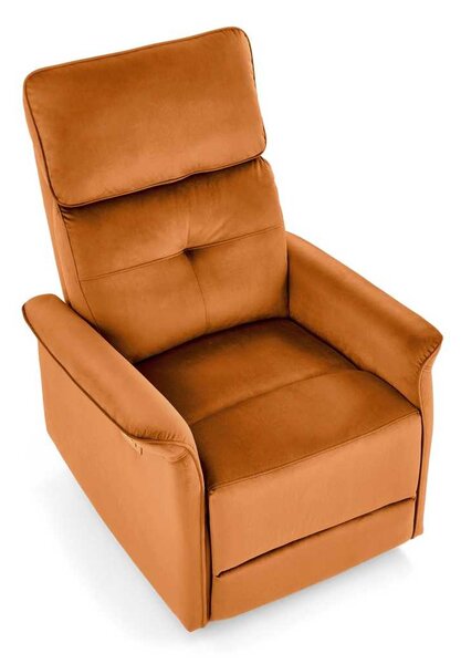 Polohovací křeslo Semir, oranžová