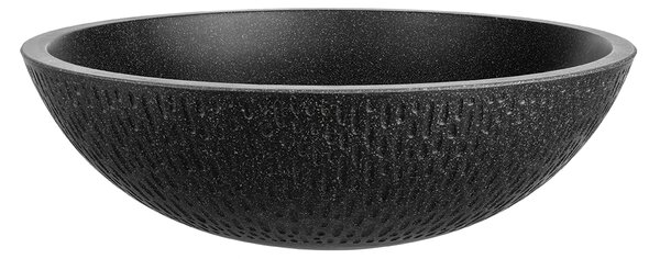 Kuchinox Umyvadlo na desku Amber ø41 cm - VGR1721T, granit, černé