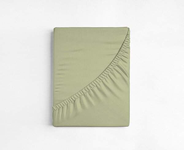 Prostěradlo Mátové JERSEY PREMIUM Jersey PREMIUM 90-100 x 200-220/30