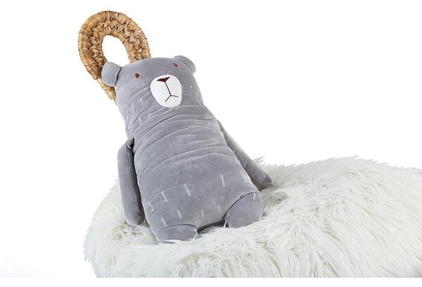 Tegatex Plyšák - polštářek - Šedý medvěd 53 cm