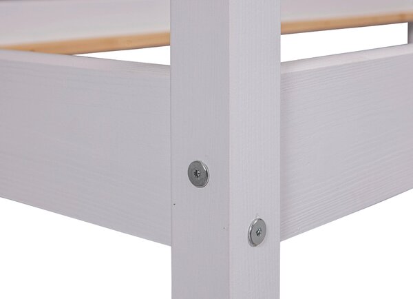 DĚTSKÁ POSTEL SE STŘÍŠKOU, 90/200 cm, bílá MID.YOU - Online Only dětské postele, Online Only
