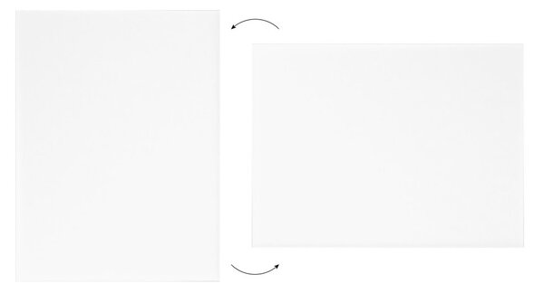 Matná magnetická skleněná tabule 120×90 cm, TSO120x90P4
