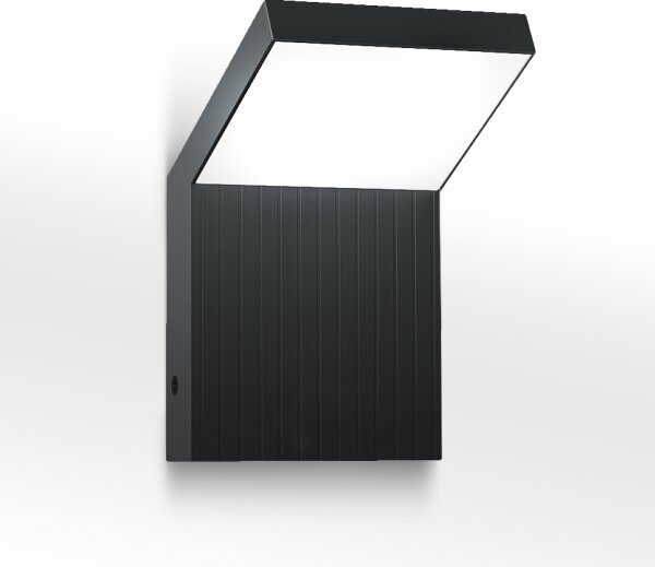 Brilagi - LED Venkovní nástěnné svítidlo RIANO LED/8W/230V antracit IP65