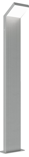Brilagi - LED Venkovní lampa RIANO LED/8W/230V stříbrná IP65 80 cm