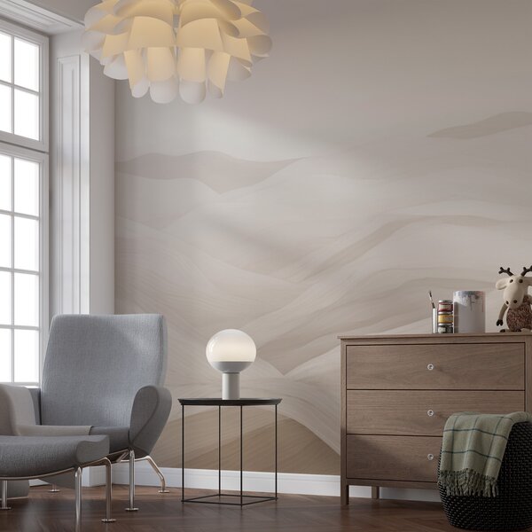 Fototapety Mlžné horské vlny, Fototapety akvarel, w02034v1 : uwalls.cz