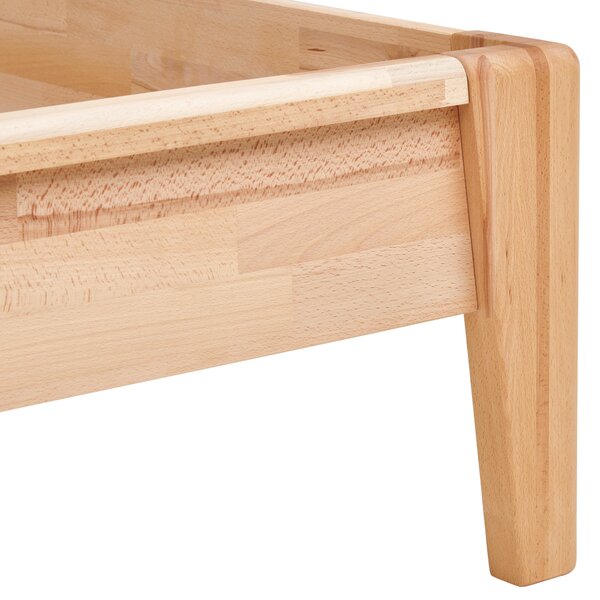 POSTEL, 180/200 cm, jádrový buk MID.YOU - Manželské postele, Online Only