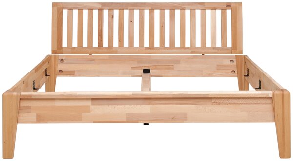 POSTEL, 180/200 cm, jádrový buk MID.YOU - Manželské postele, Online Only