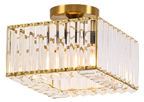 Light Prestige Vetro stropní světlo 1x15 W zlatá LP-2910/1C GD square